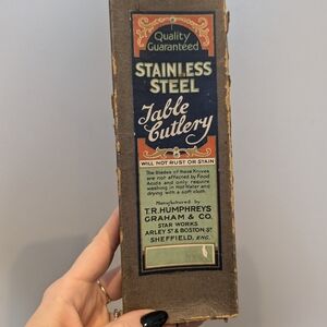 Vintage Stainless Steel Table Cutlery Set